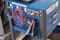 BNC Bulkhead Mounted on cart